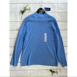 NEW Karen Scott High Neck Sweater
